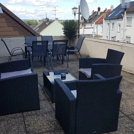 Aussicht Mainz-city - 4 Zimmer-max 7 Personen Apartment