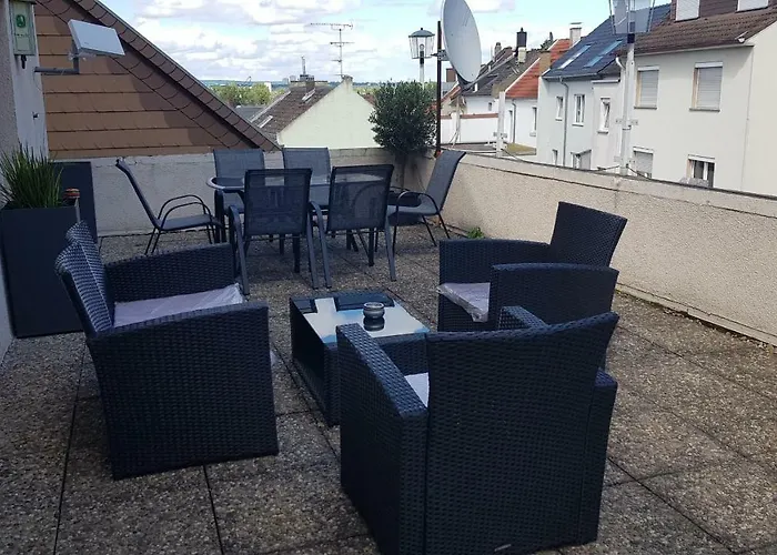 Aussicht Mainz-city - 4 Zimmer-max 7 Personen Appartement